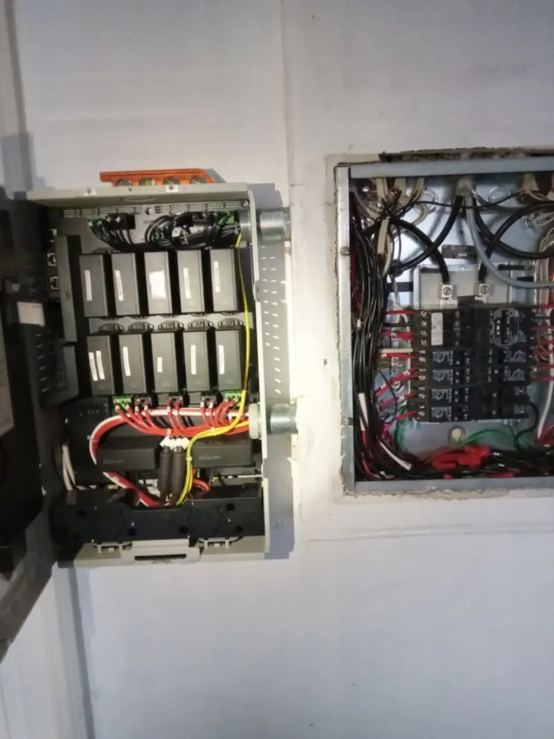 Electrical panel upgrade completed for Indoor Lighting Installation in Westampton